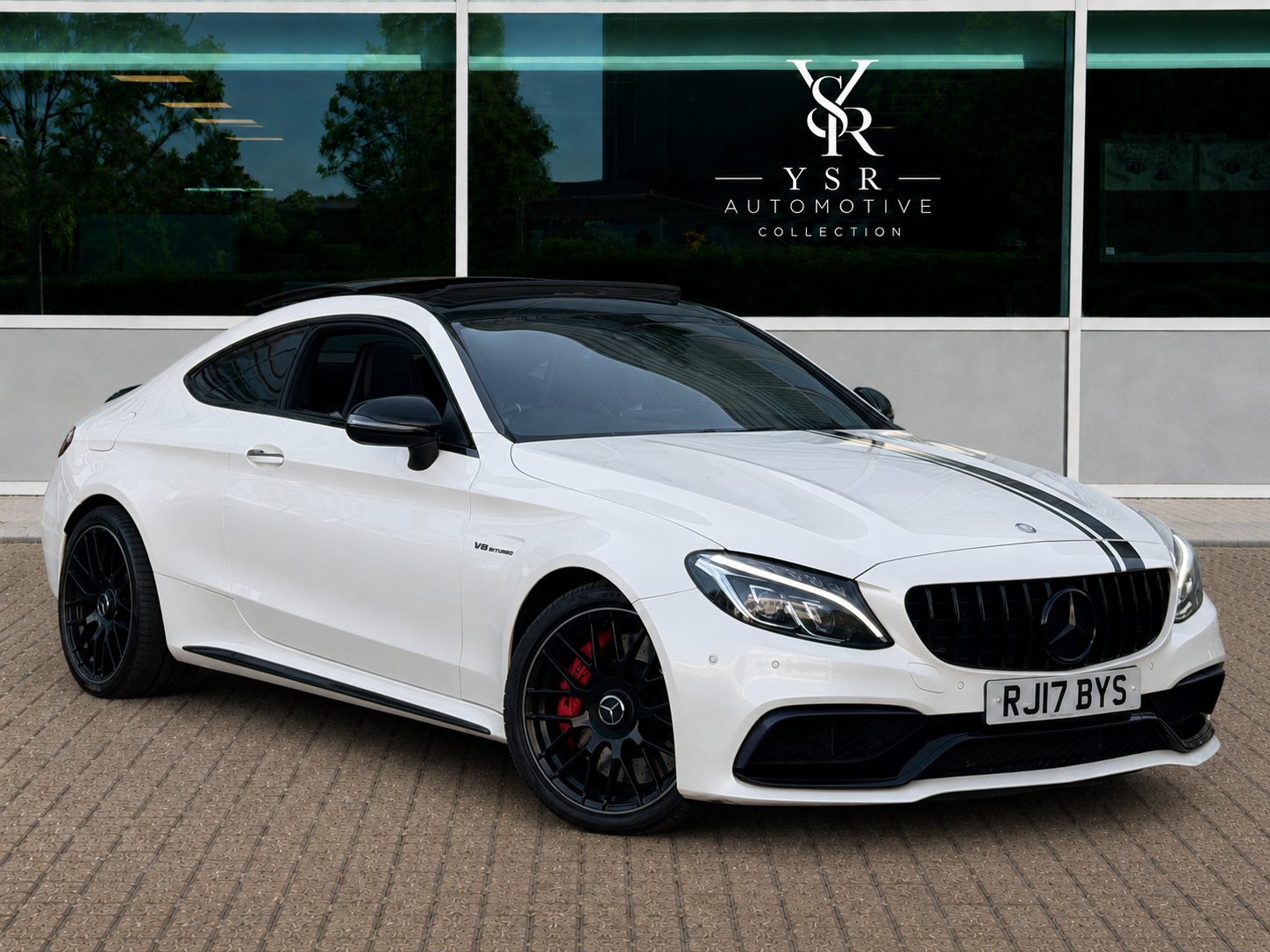 2017 (17 reg) White Mercedes-Benz C63 AMG — sold at YSR Automotive