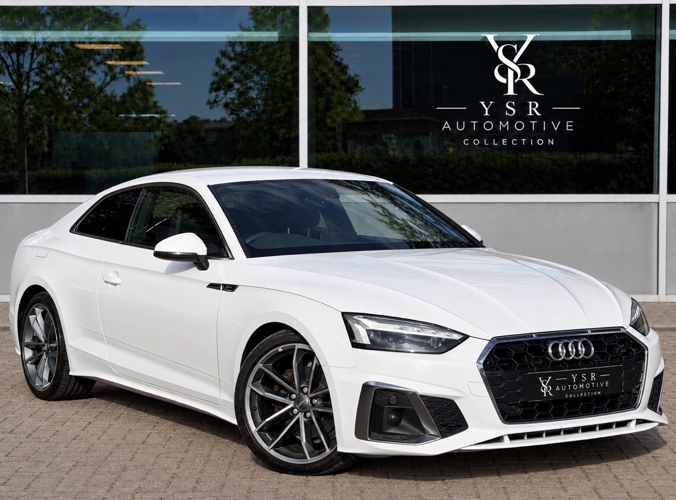 2020 (70 reg) White Audi A5 for sale at YSR Automotive