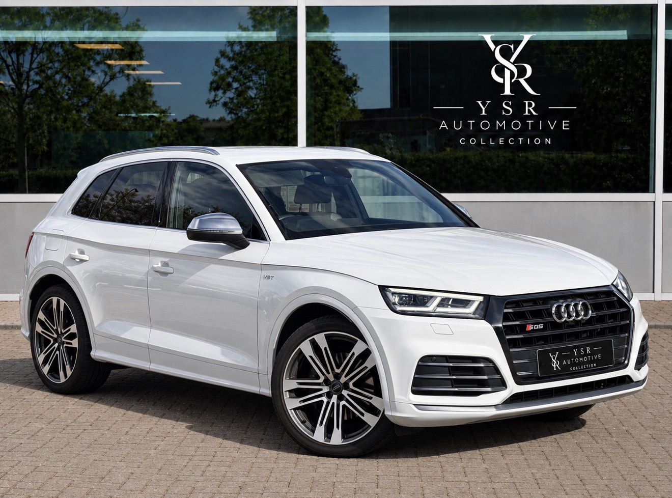 2018 (18 reg) White Audi SQ5 for sale at YSR Automotive