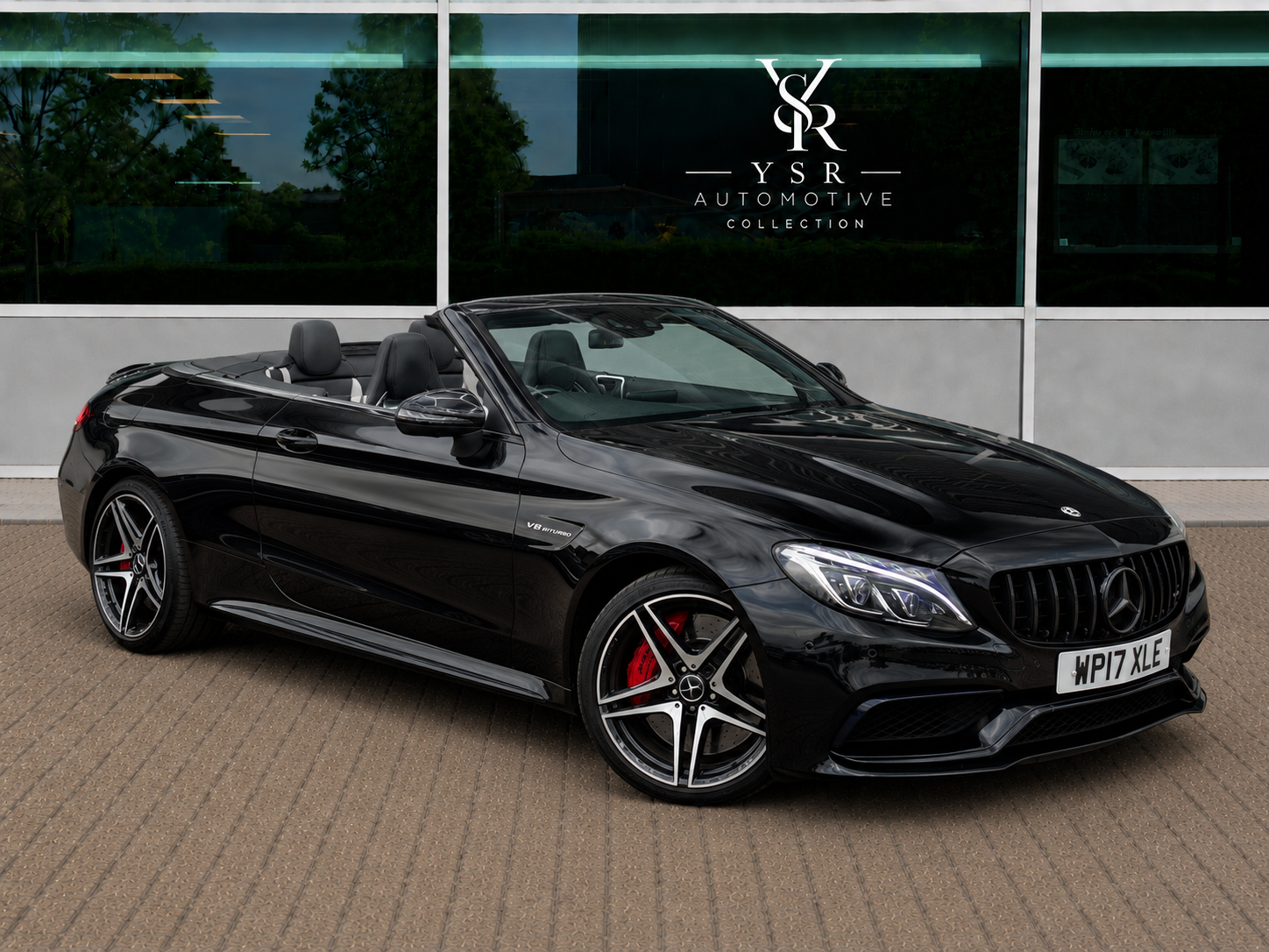 2017 (17 reg) Black Mercedes-Benz C63s AMG Convertible — sold at YSR Automotive
