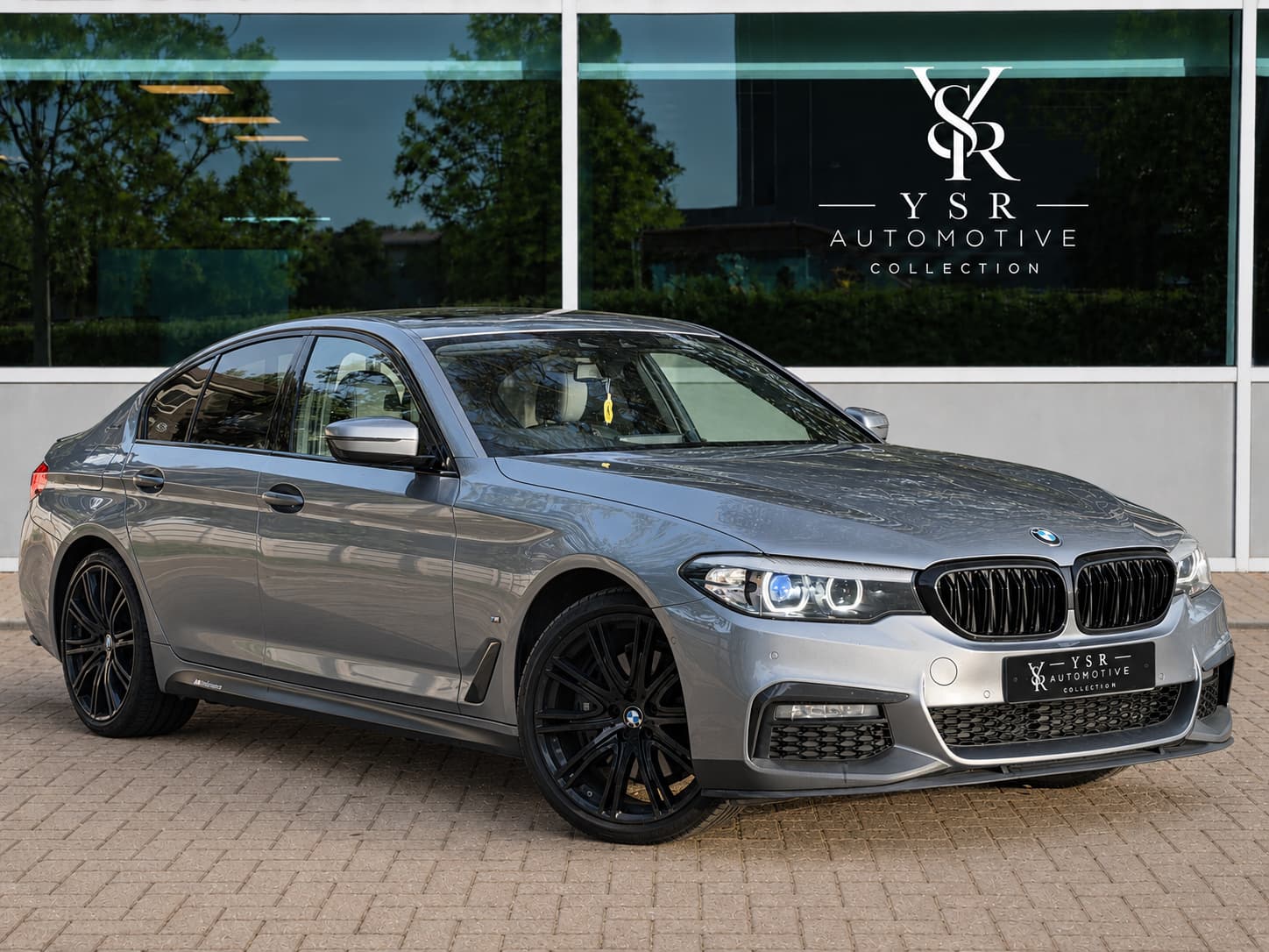 2018 (68 reg) Blue BMW 5 Series 530e — sold at YSR Automotive